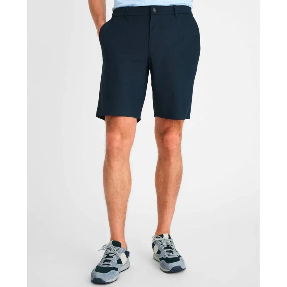 Lot of 2 Johnnie-O Cross Country Mens Size 40 Shorts Navy Black JMSH1700 Golf